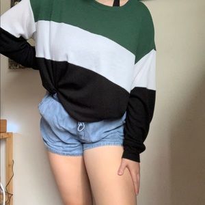 Long Sleeve Striped Shirt